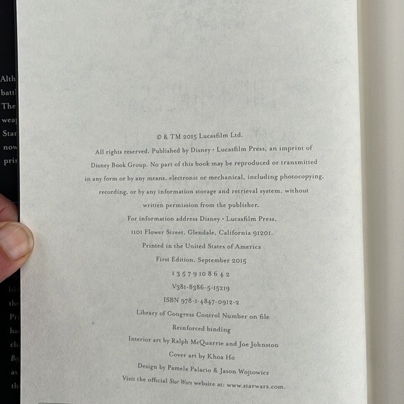 Star Wars The Princess, The Scoundrel and the Farm Boy - Hardcover Book - Picture 6 of 7